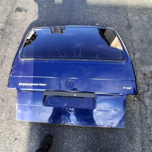 Portellone Completo Bagagliaio Porta Posteriore Originale Volkswagen T4 1990-2003 Blu