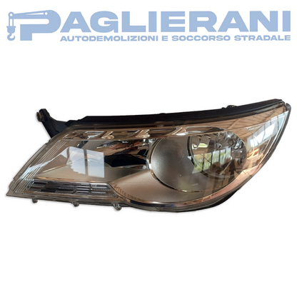 Fanale Originale HELLA Anteriore Sinistro SX Volkswagen Tiguan (5N_) 2007-2016 1ED247038-01 (5N1941031AB)