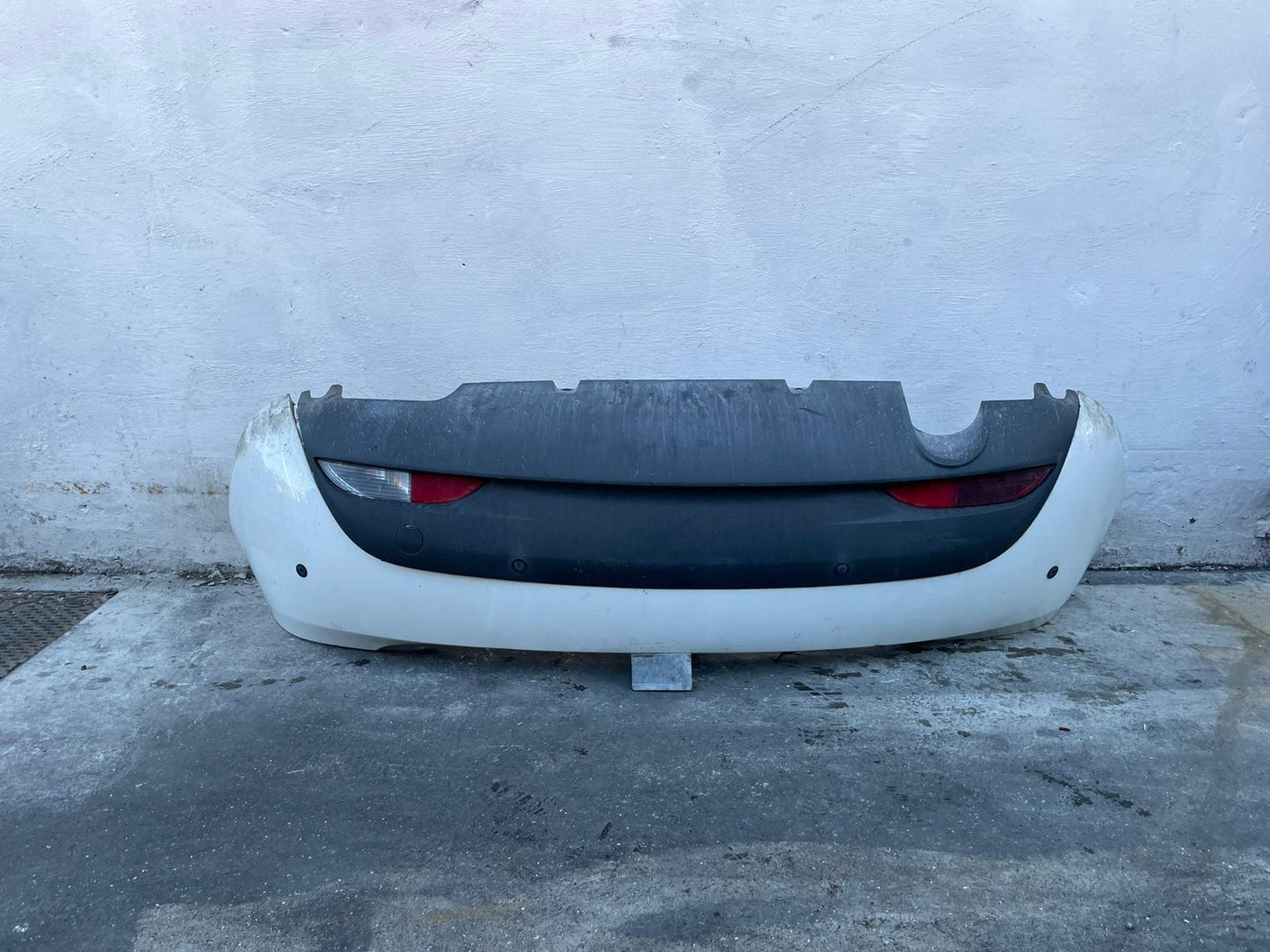 Original Rear Bumper Lancia Y 2019 White