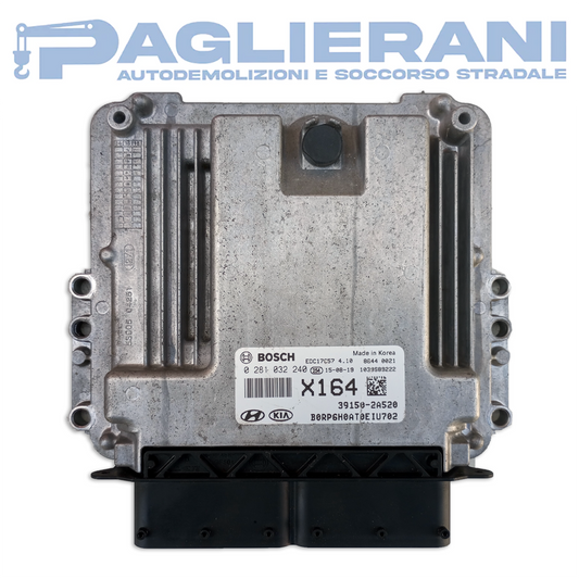 Centralina Motore ECU BOSCH Hyundai Tucson 2015 X164 39150-2A520 EDC17C57 (0281032240)