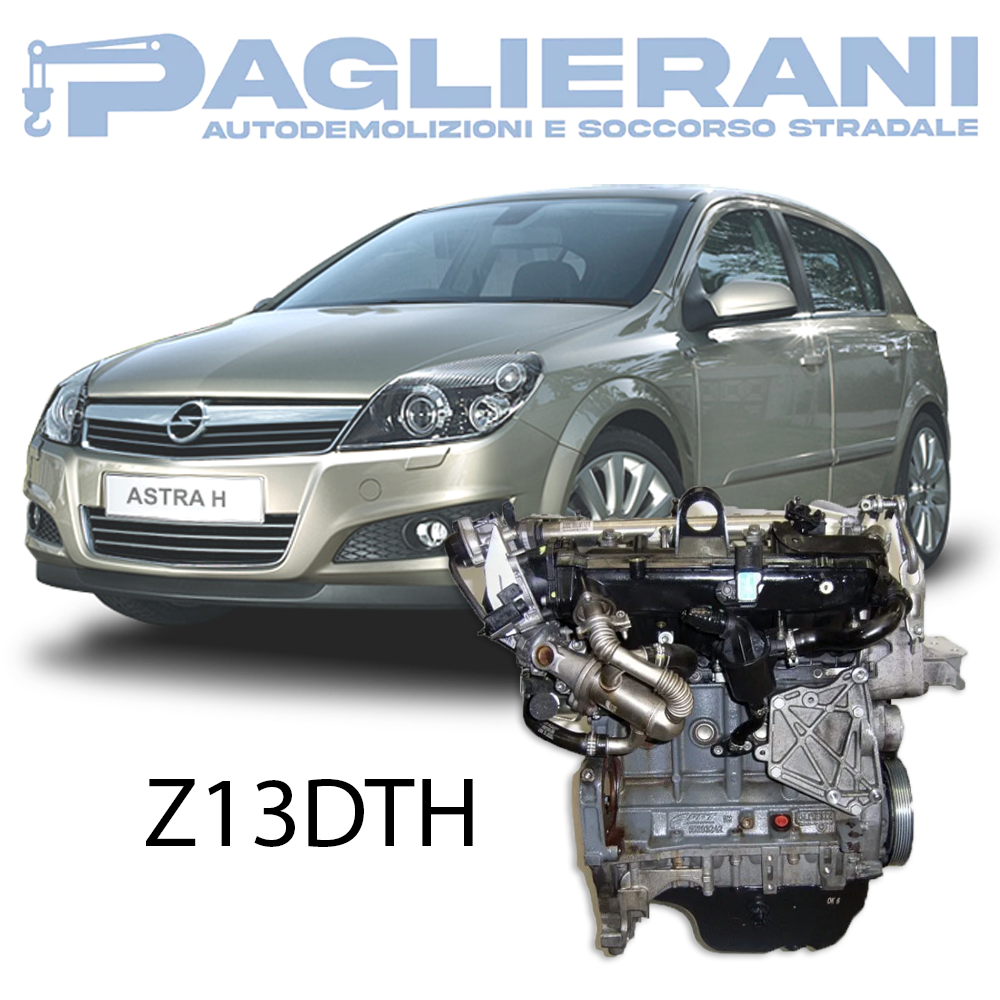 Motore Z13DTH Opel Astra H 2012 1.3 Diesel 150.000 Km