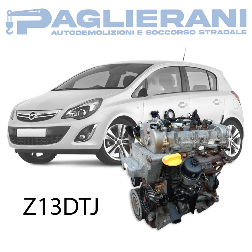 Motore Z13DTJ Opel Corsa D 2006 1300 [1.3] Diesel 55KW 75CV 233.000 KM