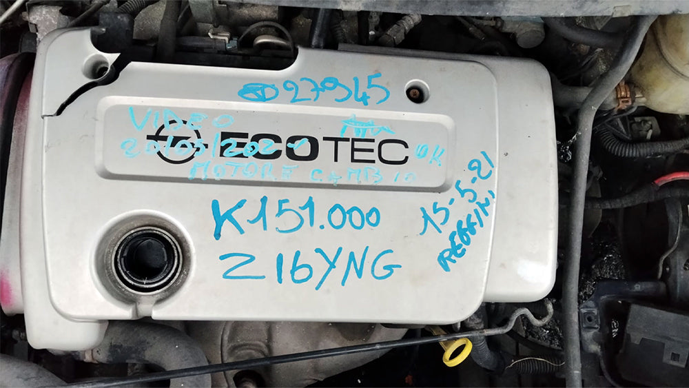 Engine Z16YNG Opel Zafira B 2005-2014 1600 [1.6] Petrol 69KW 94HP 151.000 KM