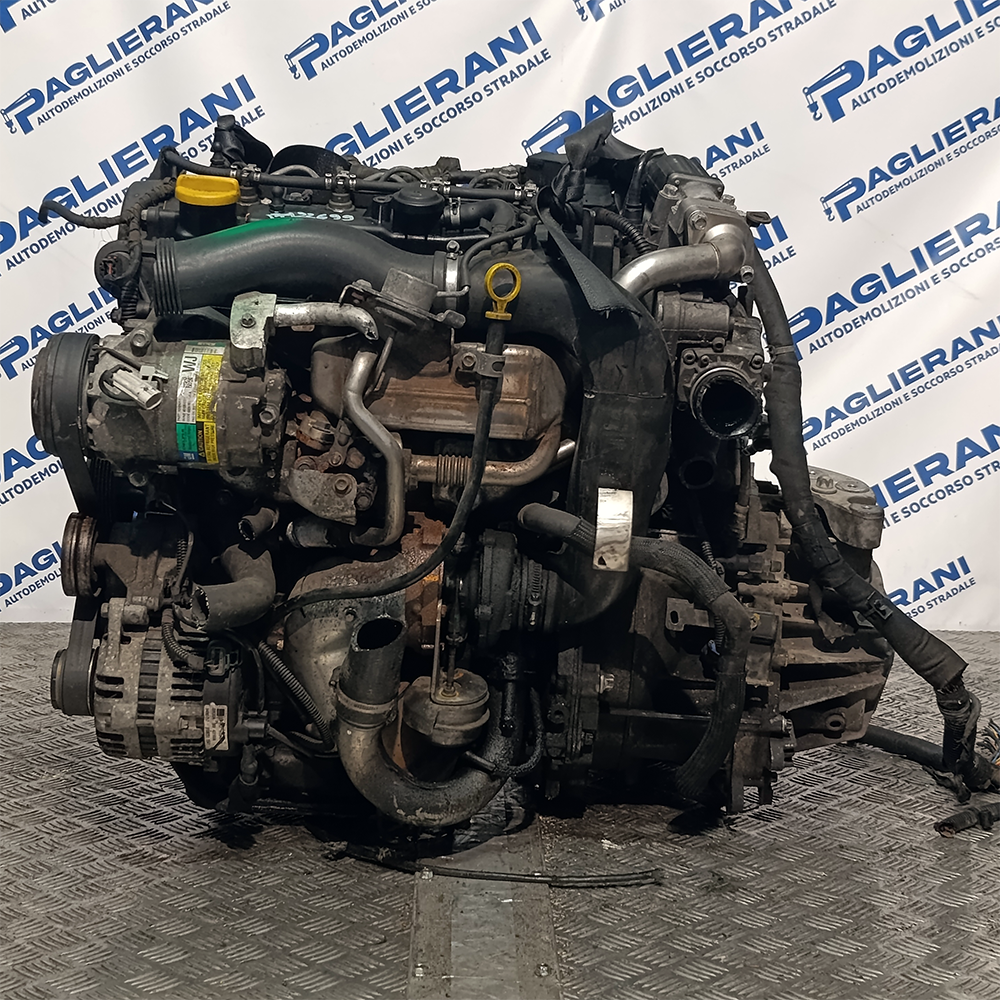 Engine Z17DTR Opel Astra 2004-2012 Euro4 Diesel 1700 [1.7] 92KW 125HP 100.000 KM