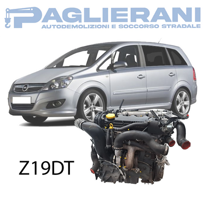 Motore Z19DT Opel Meriva B 2005-2014 1900 [1.9] CDTI Diesel 88KW 120CV 200.000 KM