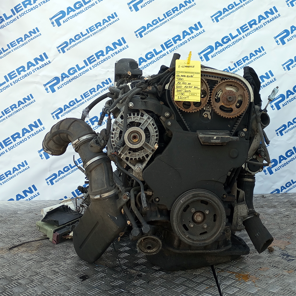 Engine Z20LET Opel Astra G Coupé Turbo 2000-2005 Petrol 2000 [2.0] 140KW 200HP 150.000 KM