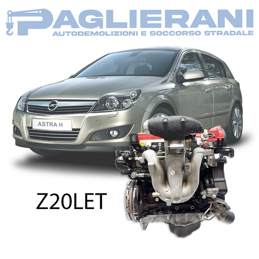 Motore Z20LET Opel Astra G Coupé Turbo 2000-2005 Benzina 2000 [2.0] 140KW 200CV 150.000 KM