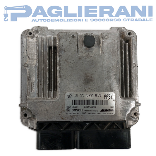 Centralina ECU Motore BOSCH ACDelco Opel Insigna A 2008-2017 E91 AASY 55577619 (0281017457)