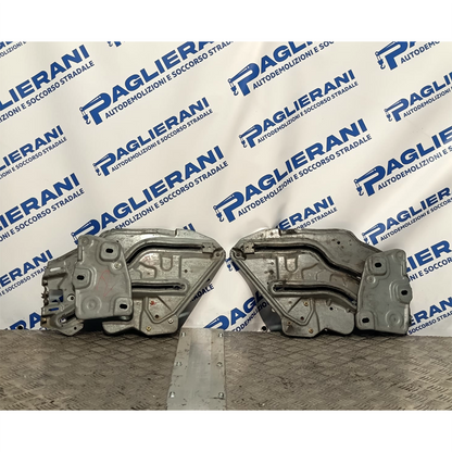 Pair of Rear Window Regulators Left and Right Peugeot 206 2000–2008