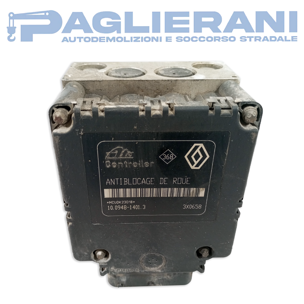 Centralina ATE Pompa ABS 3X0658 Renault Twingo 1998-2007 (Codice Rif. 10.0948 1401.3)