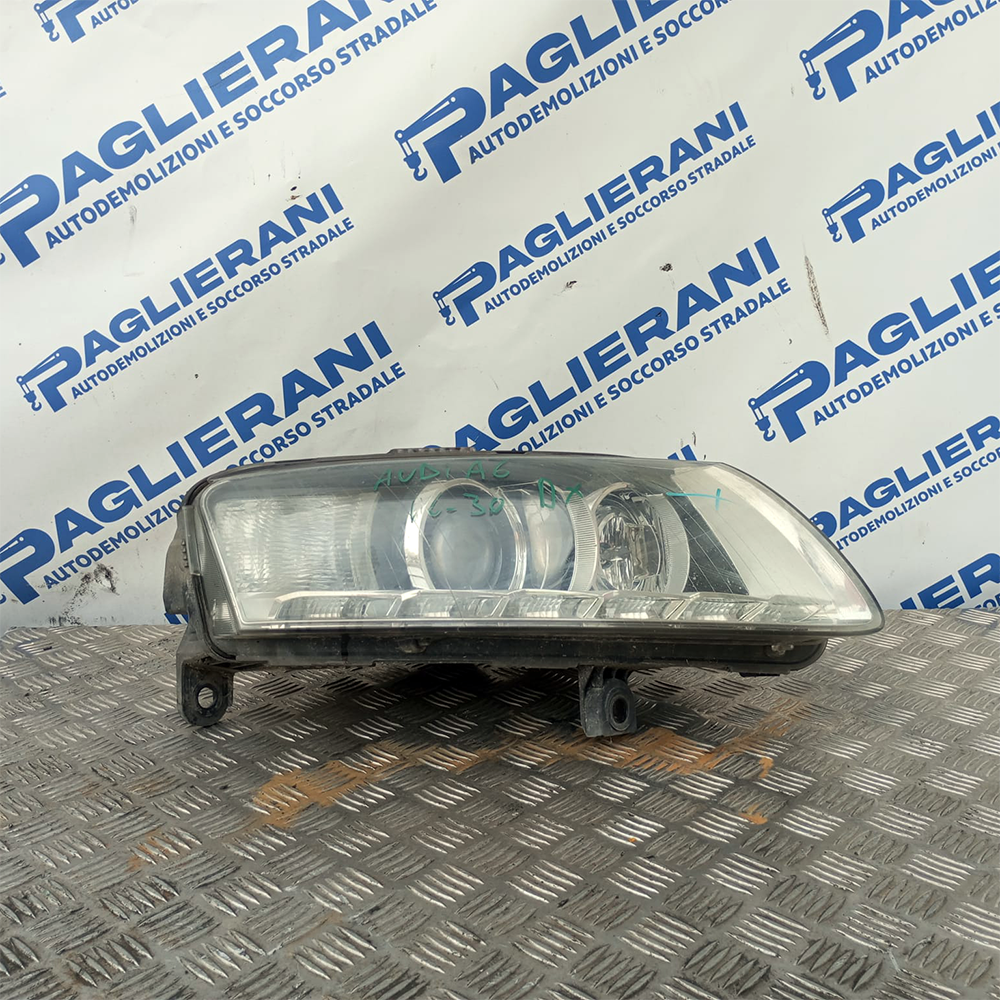 Fanale Originale HELLA Anteriore Destro DX Xenon LED Audi A6 2008-2011 4F0941329D 1ZS009925-32 (4F0941004)