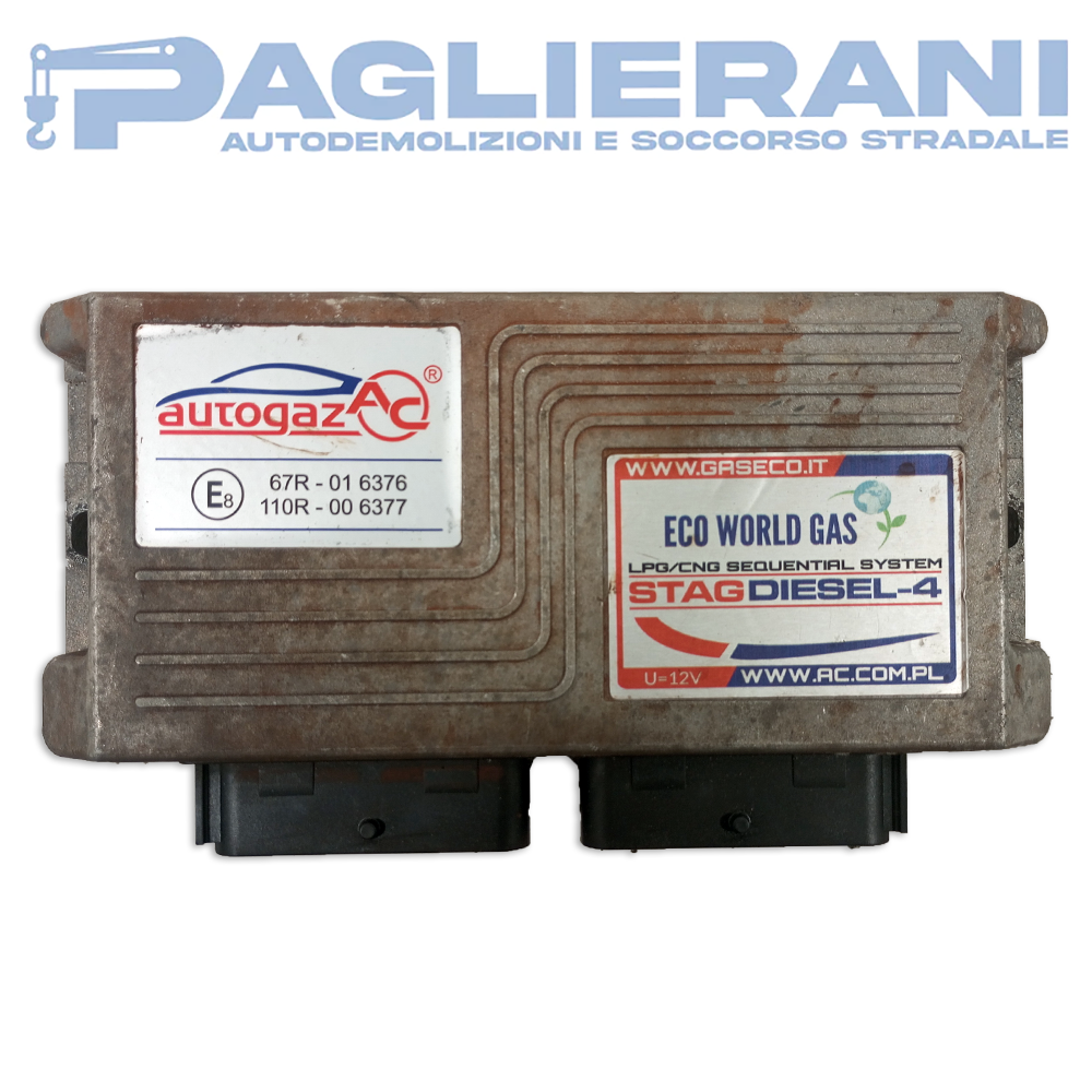 Gas Injection Control Unit STAG 4 CIL QBOX 2019 (67R-016376 110R-006377)