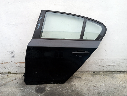 Porta Portiera Sportello Posteriore Originale Completo Sinistro SX BMW Serie 1 E87 Nero 2004-2010