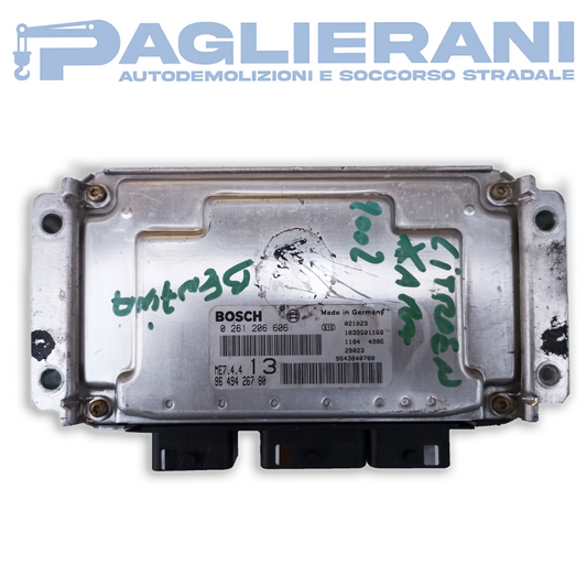 Centralina BOSCH ECU Motore Citroën Xara 2002 (Codice Rif. 0261206606)