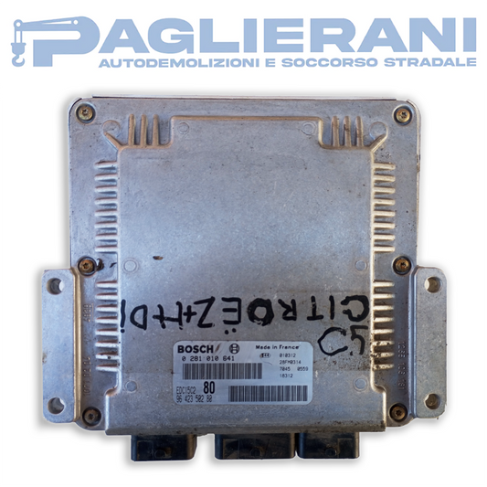 Centralina BOSCH ECU Motore Citroen/Peugeot (Codice Rif. 0281010641)