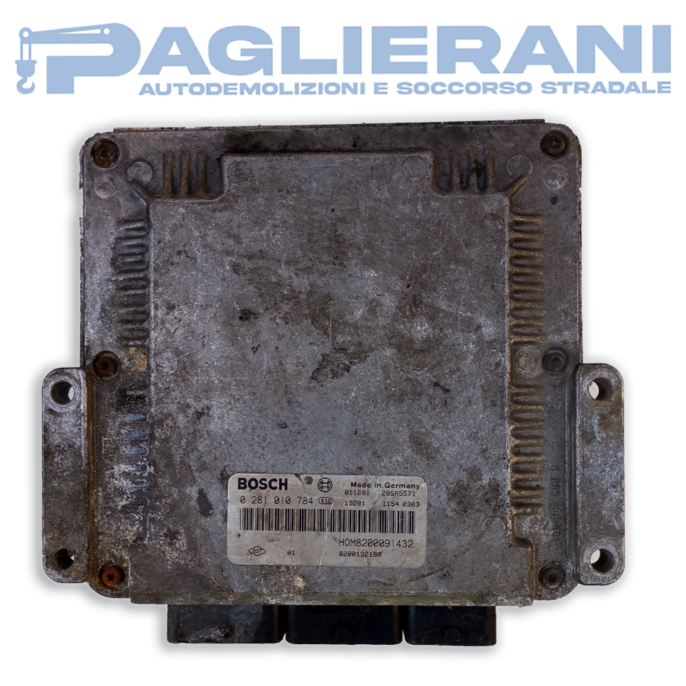 Centralina BOSCH ECU Motore Renault (Codice Rif. 0281010784)