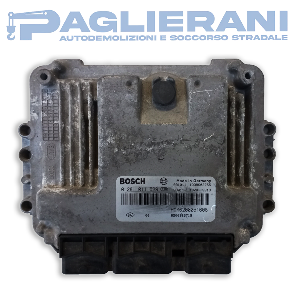 Centralina BOSCH ECU Motore Renault Trafic 2003 (Codice Rif. 0281011529)