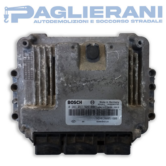 Centralina BOSCH ECU Motore Renault Trafic 2003 (Codice Rif. 0281011529)