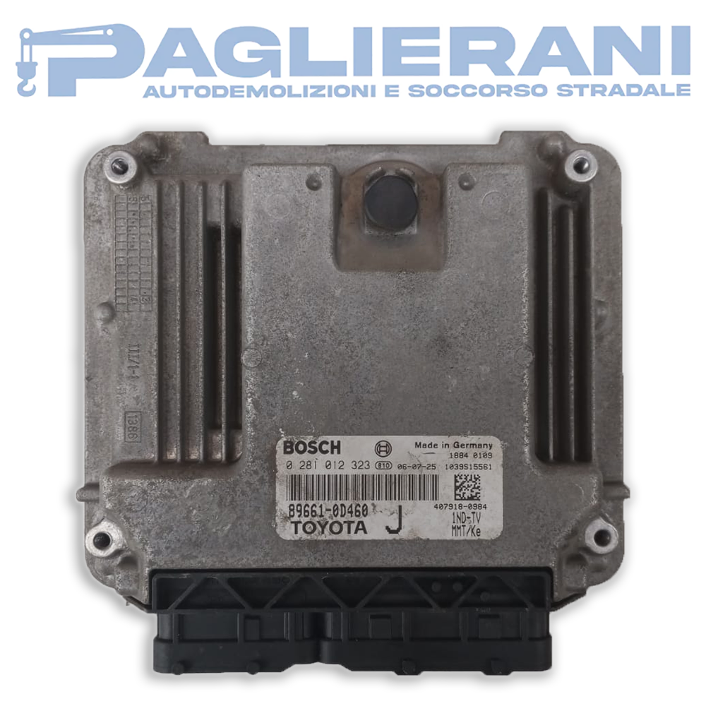 Centralina BOSCH ECU Motore Toyota Yaris 2006 (Codice Rif. 0281012323)