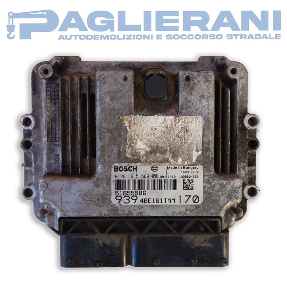 Centralina BOSCH ECU Motore 939 4BE161TAM Alfa Romeo (Codice Rif. 0281015589)