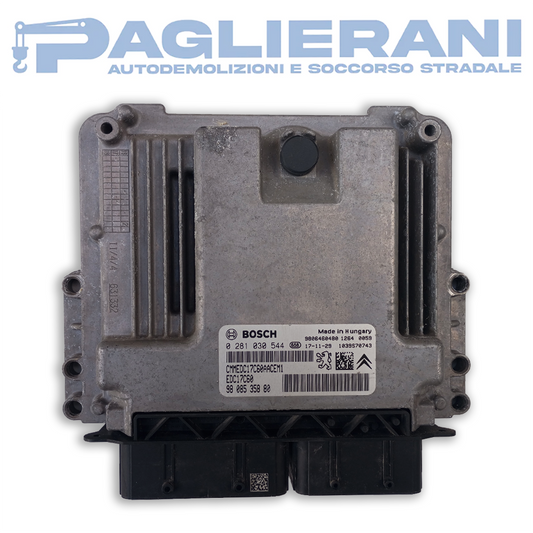 Centralina BOSCH ECU Motore EDC17C60 0281030544 Peugeot (Codice Rif. 9806460480)