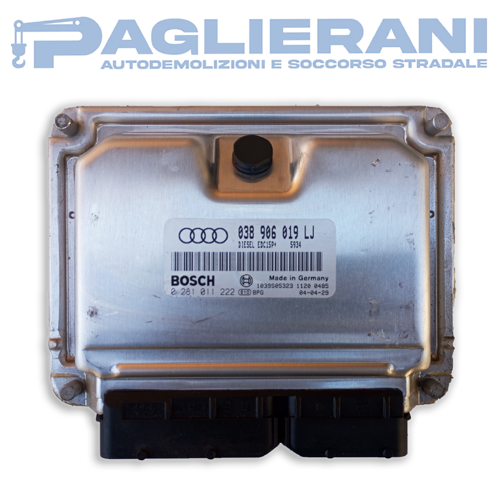 Centralina BOSCH ECU Motore AUDI 0281012294 (Codice Rif. 038906019LJ)