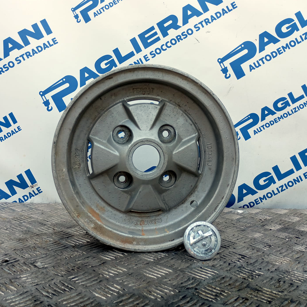 Original Mini Mini CROMODORA Aluminum Wheel Rims [4 Holes] 10x4 1/2 J [4 units] 