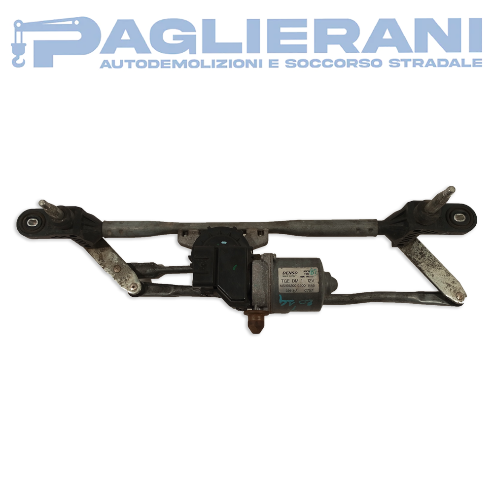 Motorino Tergicristalli Lancia Y 2014 DENSO TGE DMI 12V (Codice Rif. MS159200-9200 1445 C757)