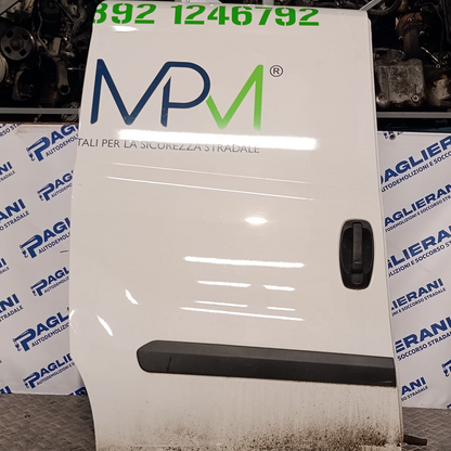 Porta Scorrevole Portiera Sportello Posteriore Originale Destro DX FIAT Doblo 2019 Bianco