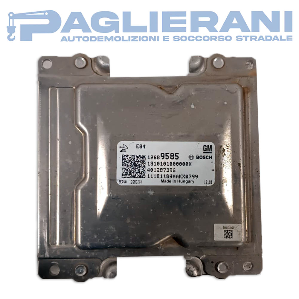 Centralina GM BOSCH ECU Motore E84 Opel Karl 2015 (12689585 1310101000000X)