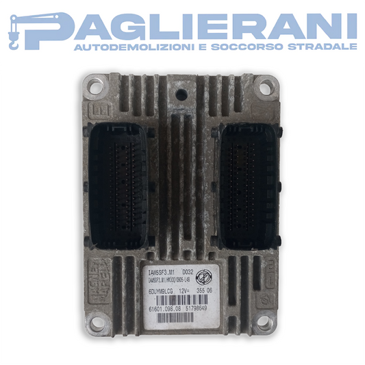 Centralina ECU Magneti Marelli FIAT Grande Punto IAW5SF3MI D032 (Codice Rif. 51798649)