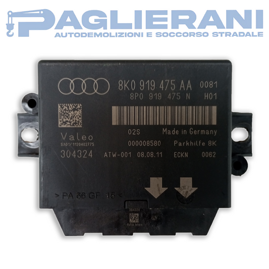 Centralina Sensori Parcheggio Audi Q5 2011 (8K0919475AA)