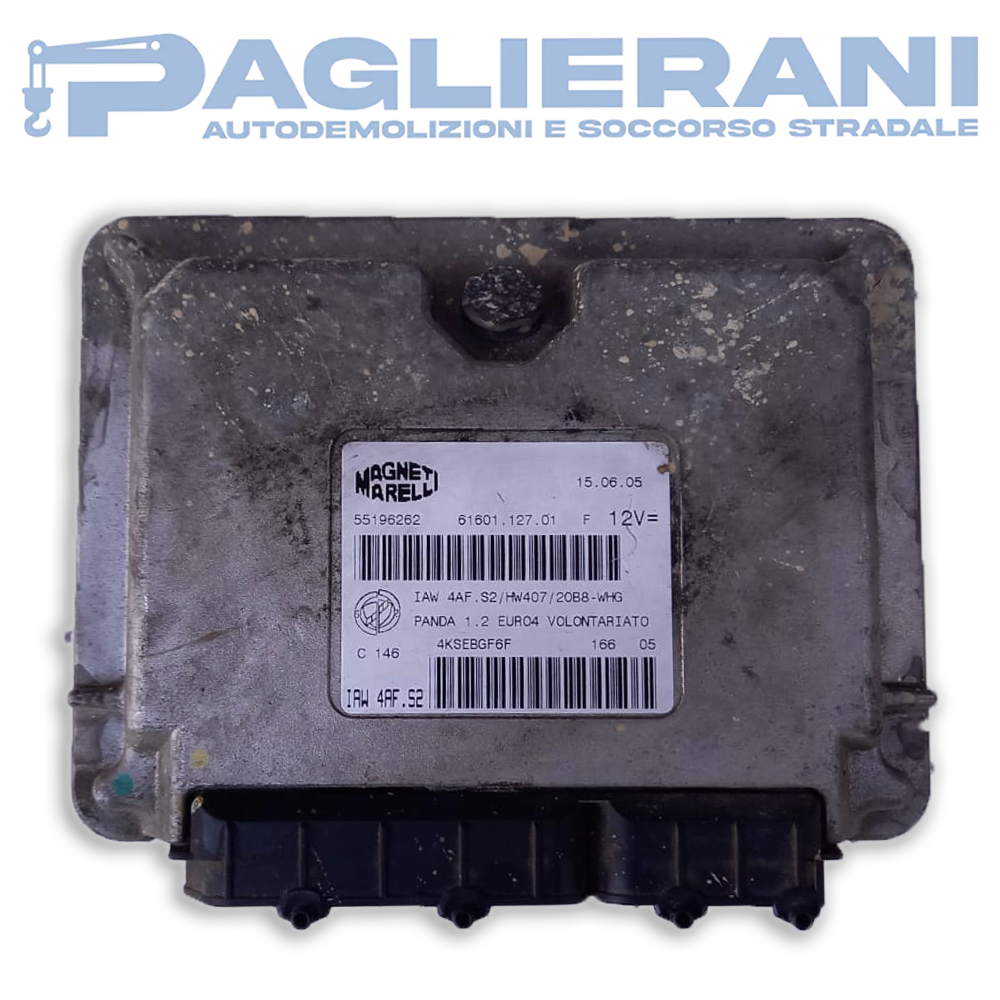 Centralina ECU Magneti Marelli FIAT Panda IAW4AF.S2 (Codice Rif. 55196262)