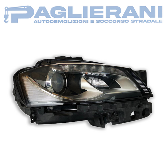 Fanale Anteriore DX Audi A3 Xenon 2012 Completo Centralina + Lavafari (Codice Rif. 8P0941004)