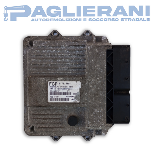 ECU Magneti Marelli FIAT MJD6JF.P4 (Ref. Code 51781568)