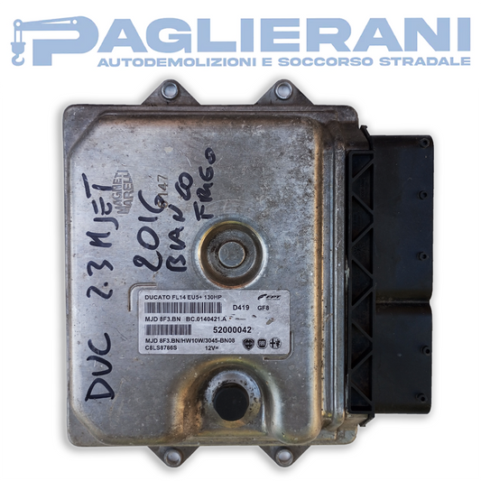 Magneti Marelli FPT ECU Engine Control Unit FIAT Ducato D419 GF8 (Ref. Code 52000042)