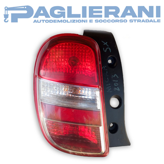 Fanale Posteriore SX Nissan Micra 2010-2013 Grado A (Codice Rif. 265551HAIB)