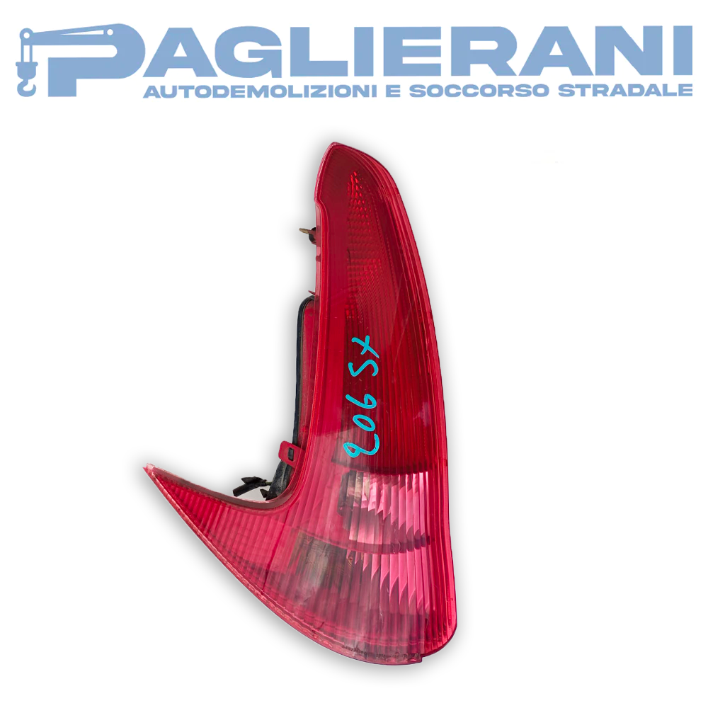 Fanale Posteriore SX Peugeot 206 2002-2007 Grado A (Codice Rif. 6350R4)