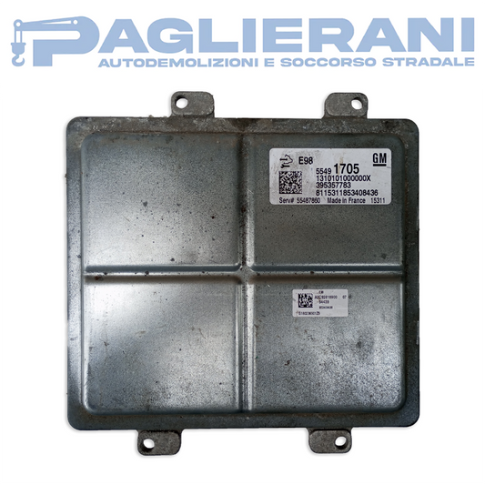 Centralina GM ECU Motore Opel E98 (Codice Rif. 55491705)