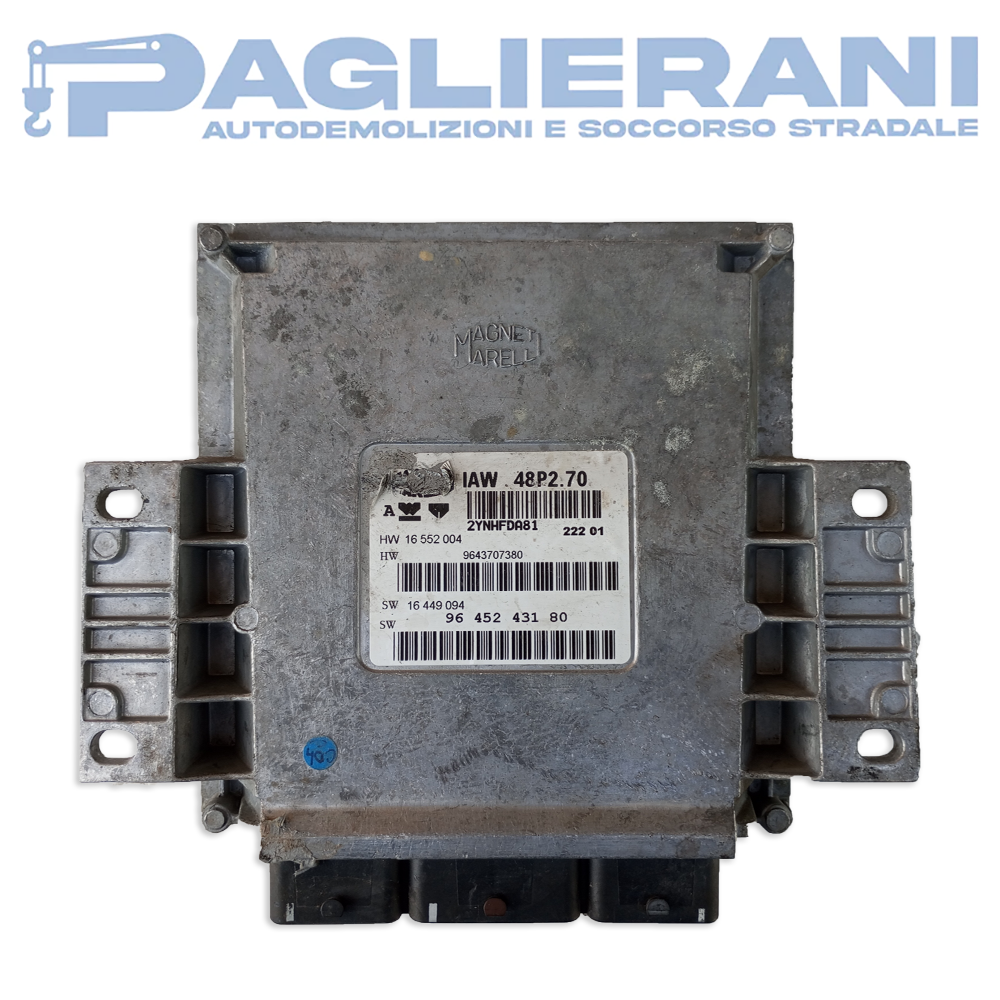 Centralina ECU Motore Magneti Marelli IAW 48P2.70 (Codice Rif. HW16552004)