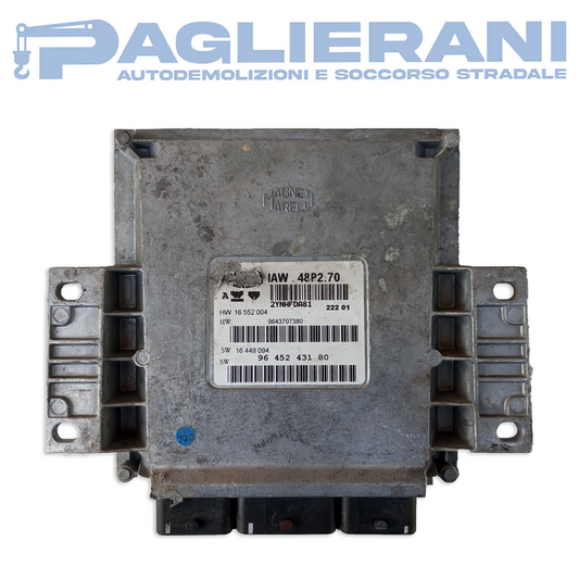 Centralina ECU Motore Magneti Marelli IAW 48P2.70 (HW16552004)