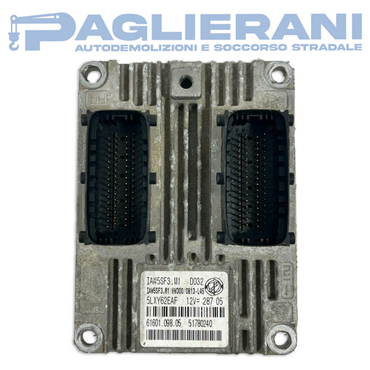 Magneti Marelli Engine ECU Control Unit FIAT Grande Punto 2005 IAW5SF3M1 D032 (51780240)