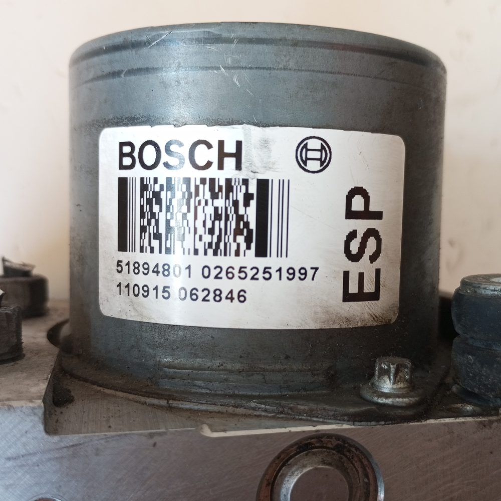 Centralina Pompa ABS BOSCH Fiat Punto EVO 199 2008> (Codice Rif. 51894801 0265251997)