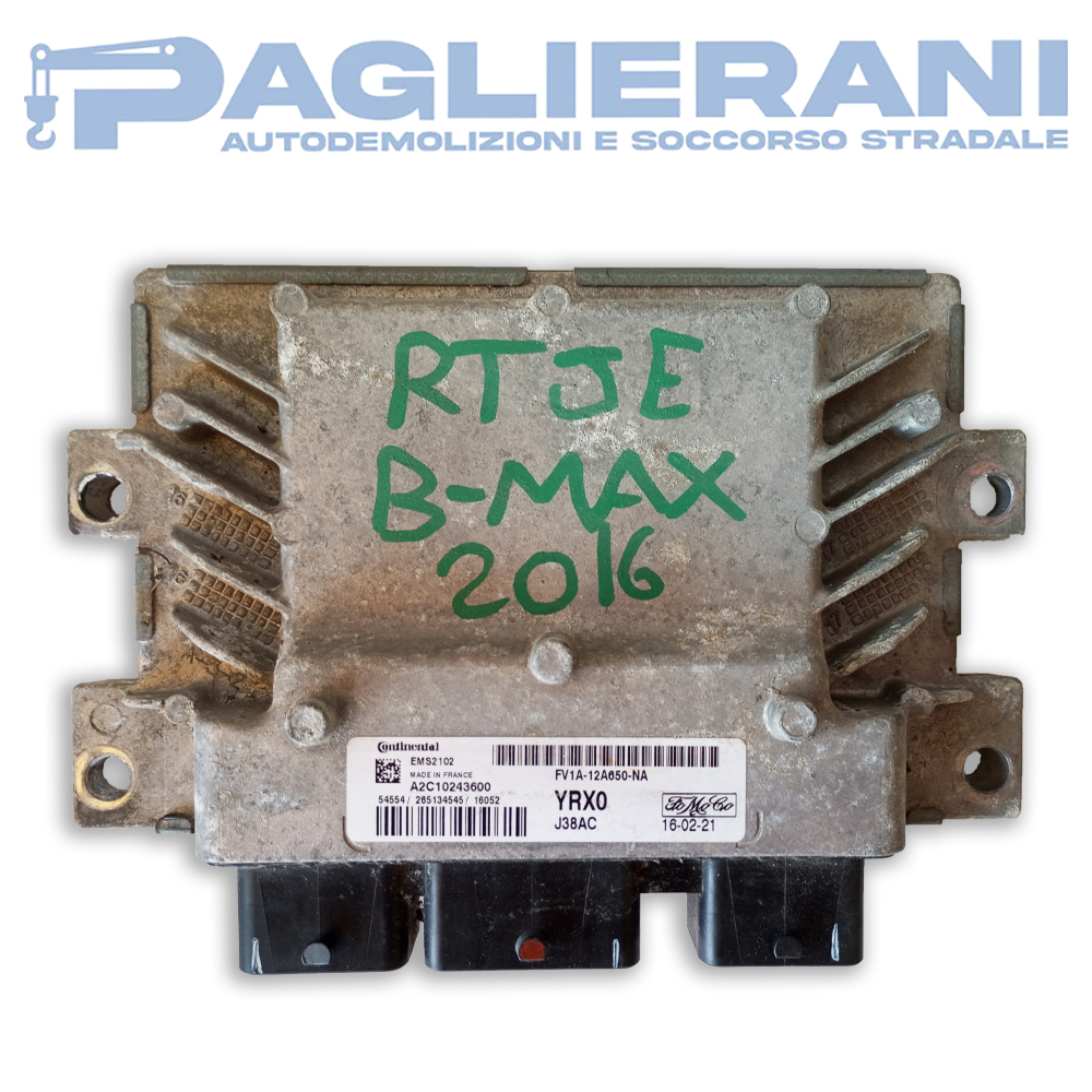 Centralina Continental ECU Motore A2C10243600 (Codice Rif. EMS2102 YRXO J38AC)