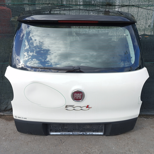 Original Complete Rear Tailgate Door FIAT 500L 2017 White