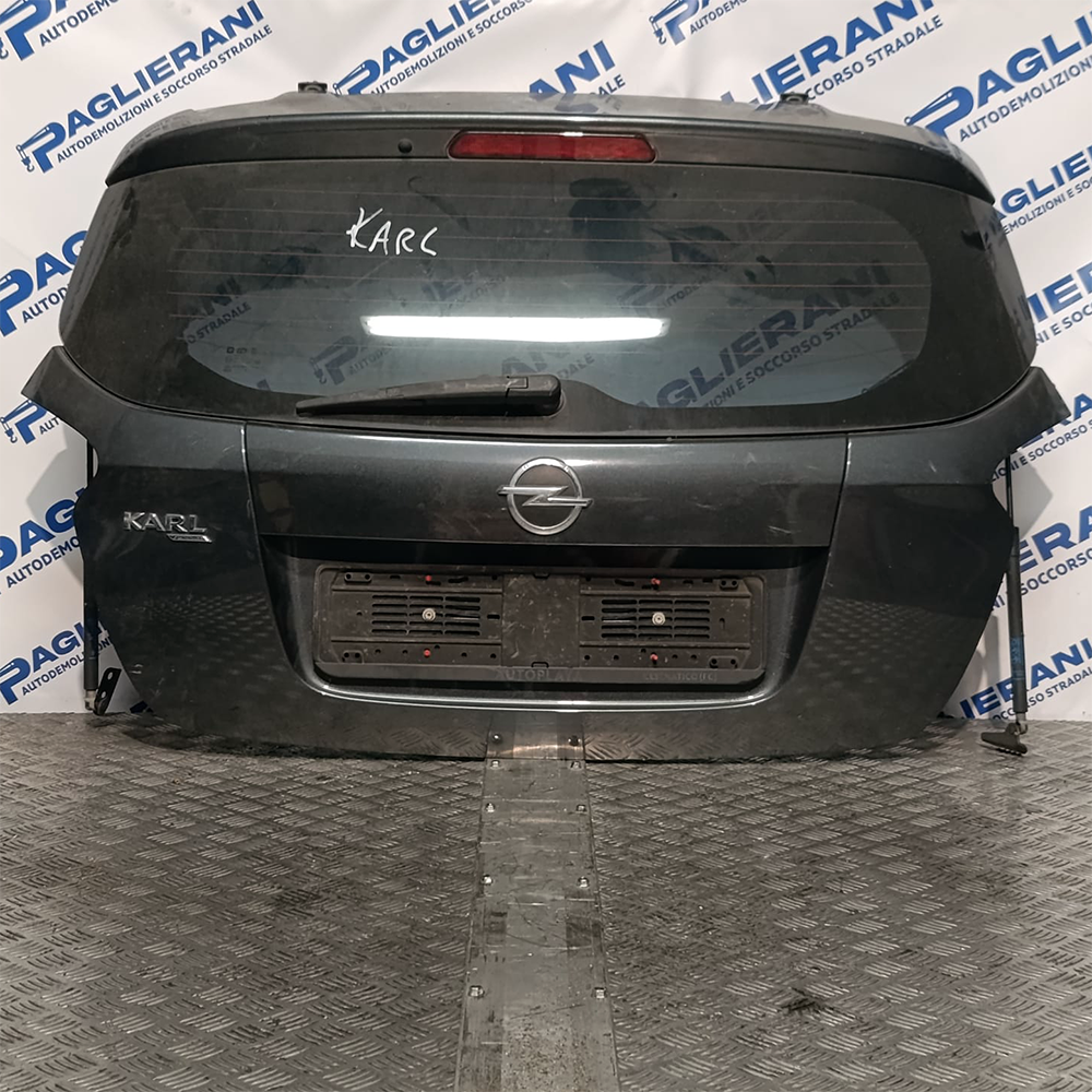 Complete Original Rear Door Opel Karl 2015-2017 Grey