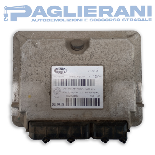 Centralina ECU Motore Magneti Marelli IAW4AF.M9 FIAT Seicento (Codice Rif. 51793106)