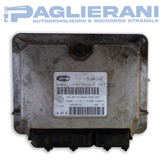 Centralina ECU Motore Magneti Marelli IAW4AF.SP (Cod. Rif. 55196261)