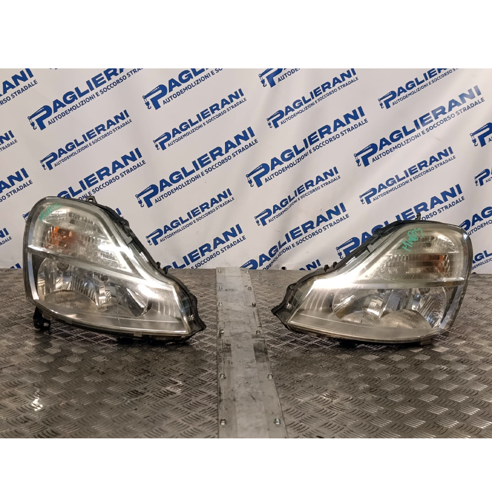 Coppia Fanale Anteriore Sinistro Destro Originali Renault Modus 2004-2008