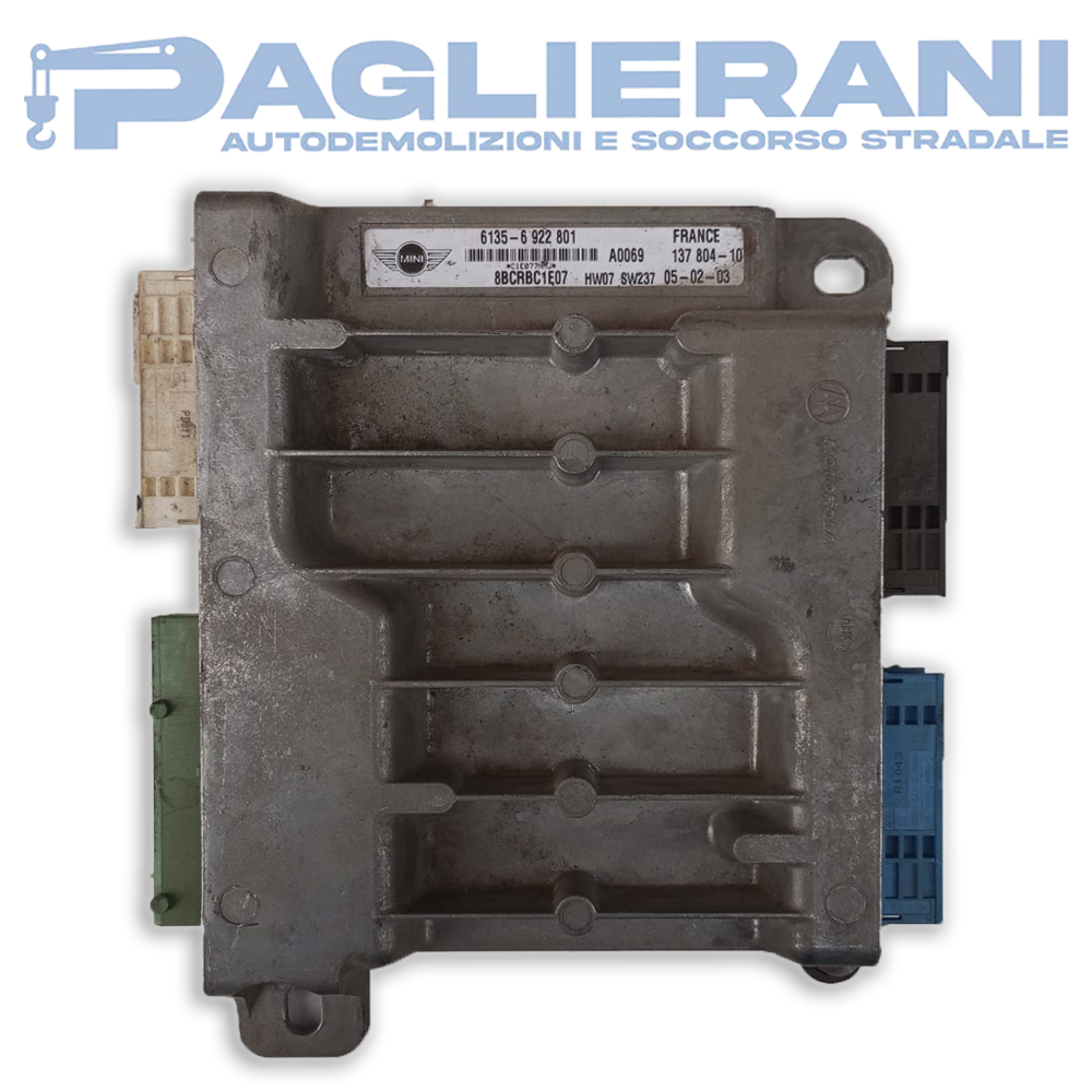 Centralina Motorola ECU Motore 6135-6922801 Mini Cooper One (Codice Rif. 8BCRBC1E07)